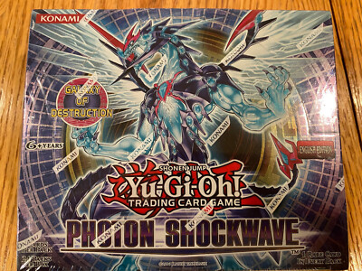遊戯王 PHOTON SHOCKWAVE フォトンショックウェーブ 未開封box 遊戯王