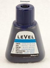 PELIKAN ink bottle for LEVEL 50 ml in Royal Blue / K nigsblau