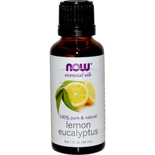 Lemon Eucalyptus (100% Pure), 1 oz - NOW Foods Essential Oils