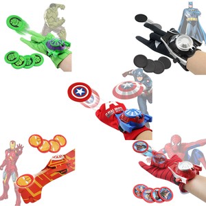Avengers Glove Launcher Iron Man Spiderman Toy Gloves Kids Cosplay Party Gift UK