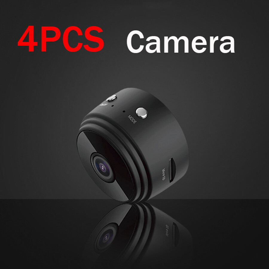 4PCS A9 Mini Camera HD Motion Sensor Night Vision WiFi IP Camera