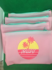 5 IPSY Cosmetics bags Glam bags-BAGS ONLY NO COSMETICS. All New. Free SH