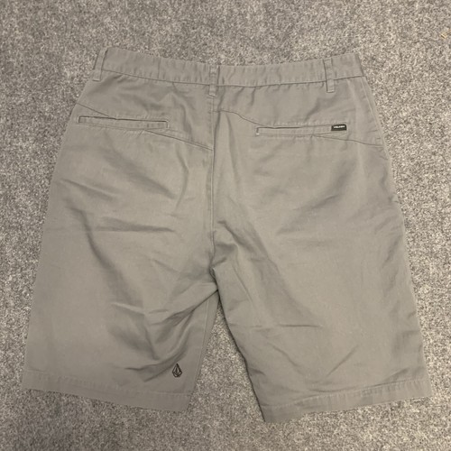 Volcom Shorts Mens 34 Chino Cotton Skateboard Surf - Picture 2 of 8