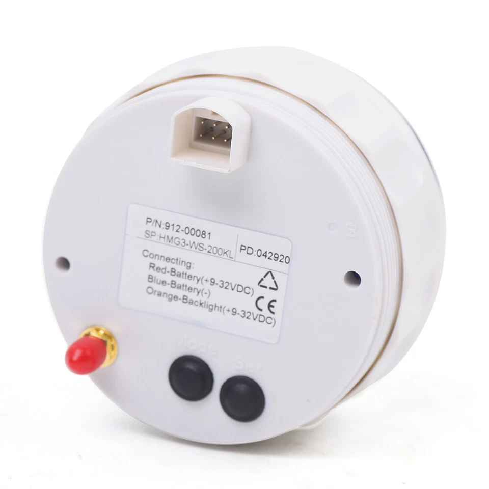 Universal 6 Gauge Kit GPS Speedometer Fit Car Marine Boat Truck Yacht Waterproof - Image 3 of 4