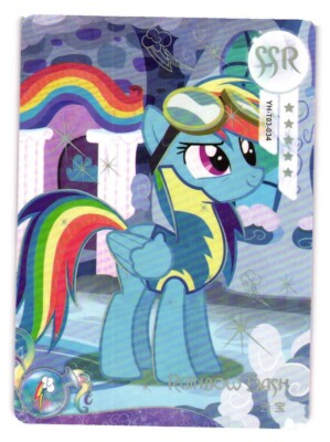 RAINBOW DASH SSR YH-T03-034 Proxy My Little Pony CCG Collectible