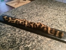 Vintage leopard trim circa 1950s 17 inches