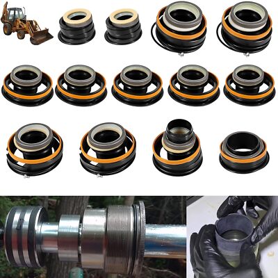 Bucket Hydraulic Cylinder Seal Seal Kit For Case 580E 580SE 580SD Backhoe Loader