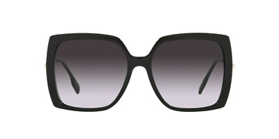 Burberry LUNA BE 4332 Black/Grey Shaded (30018G) Sunglasses  display picture 2