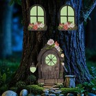 Fairy Door and Windows for Tree, Glow in the Dark Fairy Garden Miniature Accesso