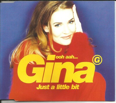 GINA G Just a Little Bit 5TRX w/ 4 RARE MIXES & EDIT CD single SEALED USA seller