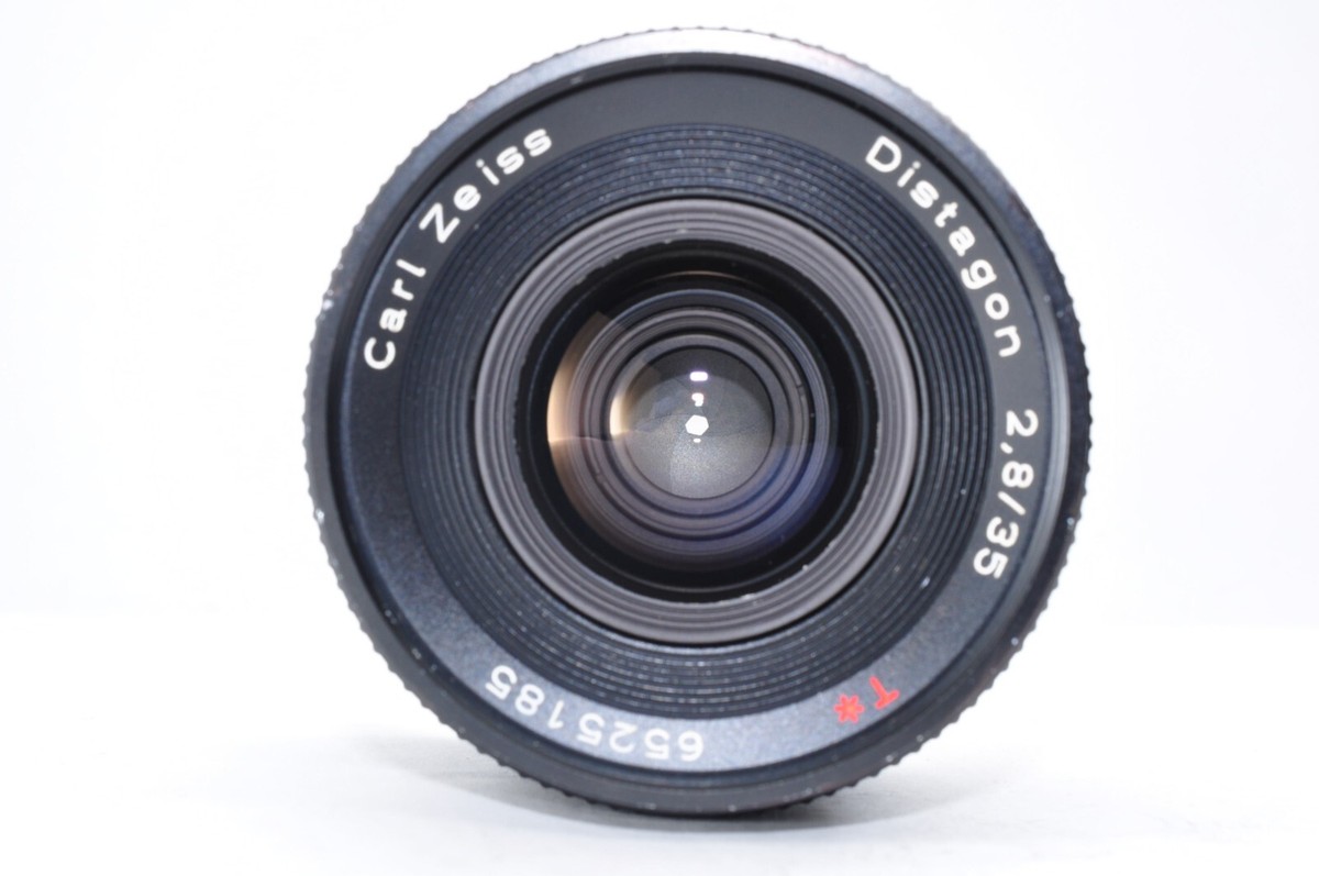 CONTAX CARL ZEISS DISTAGON 35mm F/2.8 T* AEJ C/Y Lens From JAPAN