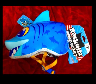 Raskullz Lil 3D Shark Bike Helmet,1-3 yrs(48-52cm) w Adjustable Fit System  | eBay