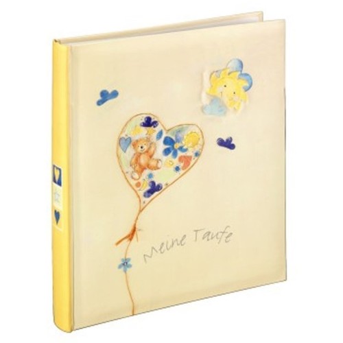 Hama Album per Foto Buch-Album Motivo Battesimo Teddy Ballon 60x Pagine Bambino
