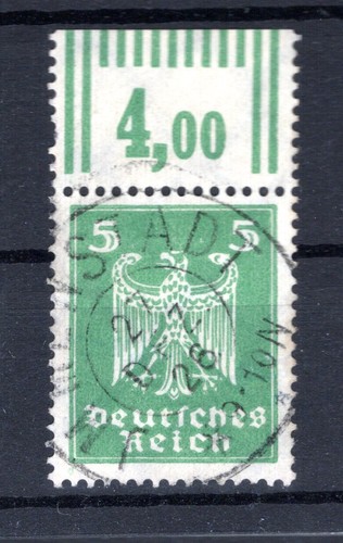 Dr-Weimar 356WOR Stamped Upper Margin (CA3587