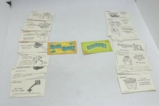 Scooby Doo Monopoly Replacement Parts Ruh Roh and Zoinks! Cards Chance Community