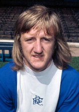 Kenny Burns of Birmingham City at St Andrew's in Birmingham E- 1973 Old Photo