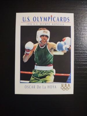 1992 Impel U.S. Olympic Hopefuls #23 OSCAR DE LA HOYA  ~E5V Boxing