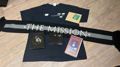 The Mission UK Fan Package Limited Edition T-Shirt,Schal, Video CD;s