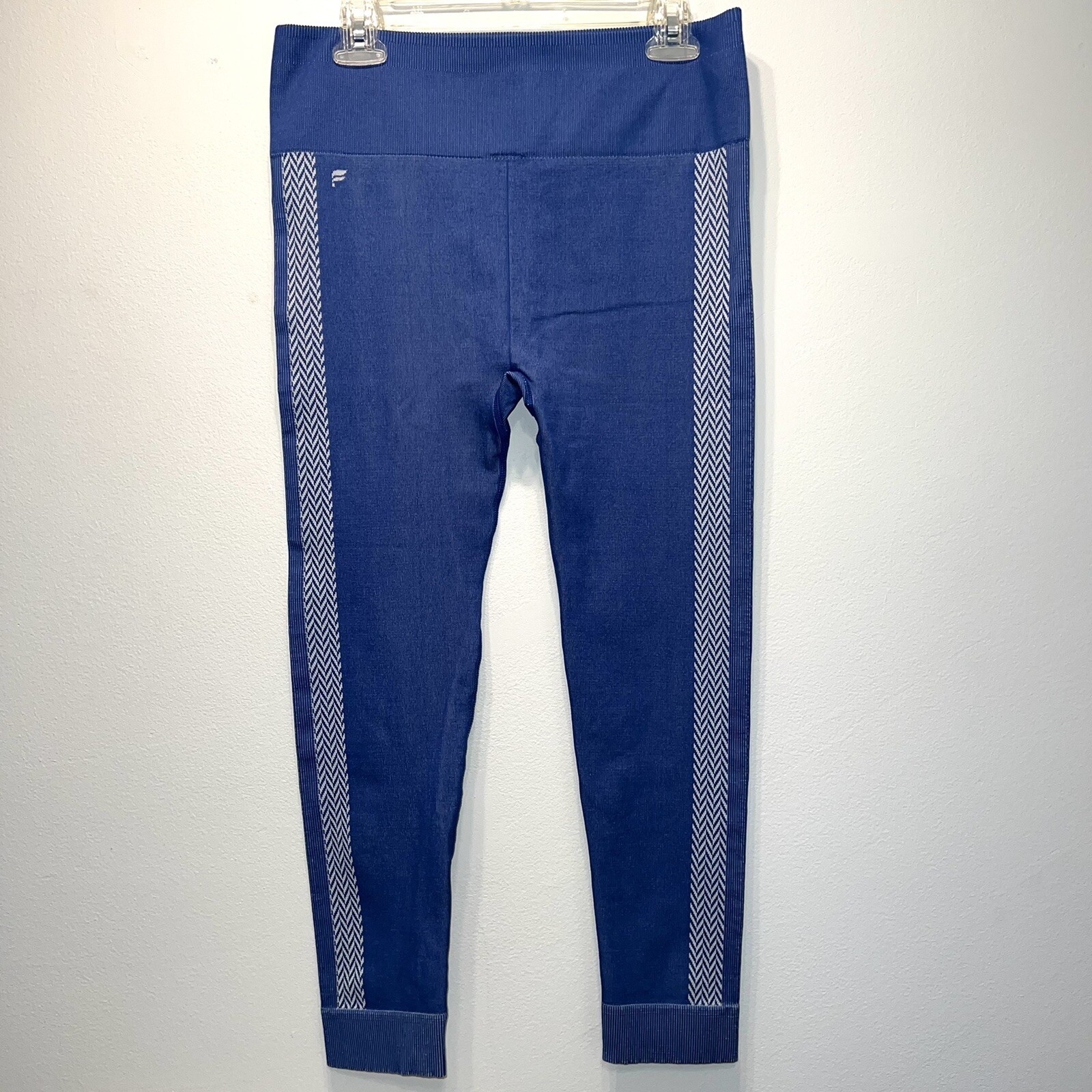 Fabletics Blue High Waisted Compression Leggings … - image 4