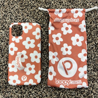 iPhone 11 10 Loopy Phone Case Bag 6.1  Daisy Brown Right Hand Matte