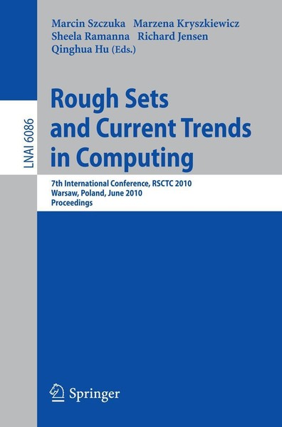 Rough Sets And Current Trends In Computing Marcin Szczuka-image