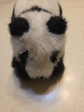 Dakin Plush Panda Bear 9" Black White