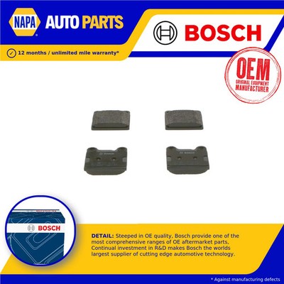 Brake Pads Set fits SAAB 99 2.0 Front 73 to 74 BE20 Bosch 1605008 7872906 New