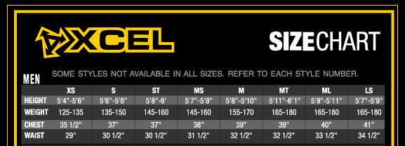 XCEL COMP X FULLSUIT 3/2MM MENS SURF SURFING WETSUIT SIZE MEDIUM