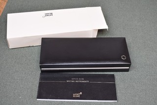 Vintage Collectable MONT BLANC Empty Box/Case Outer Box & Service Guide (B)