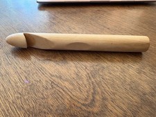 Huge Wooden Crochet Hook - 50/US 25.00 MM 7" for Big Yarn Used Ergonomic