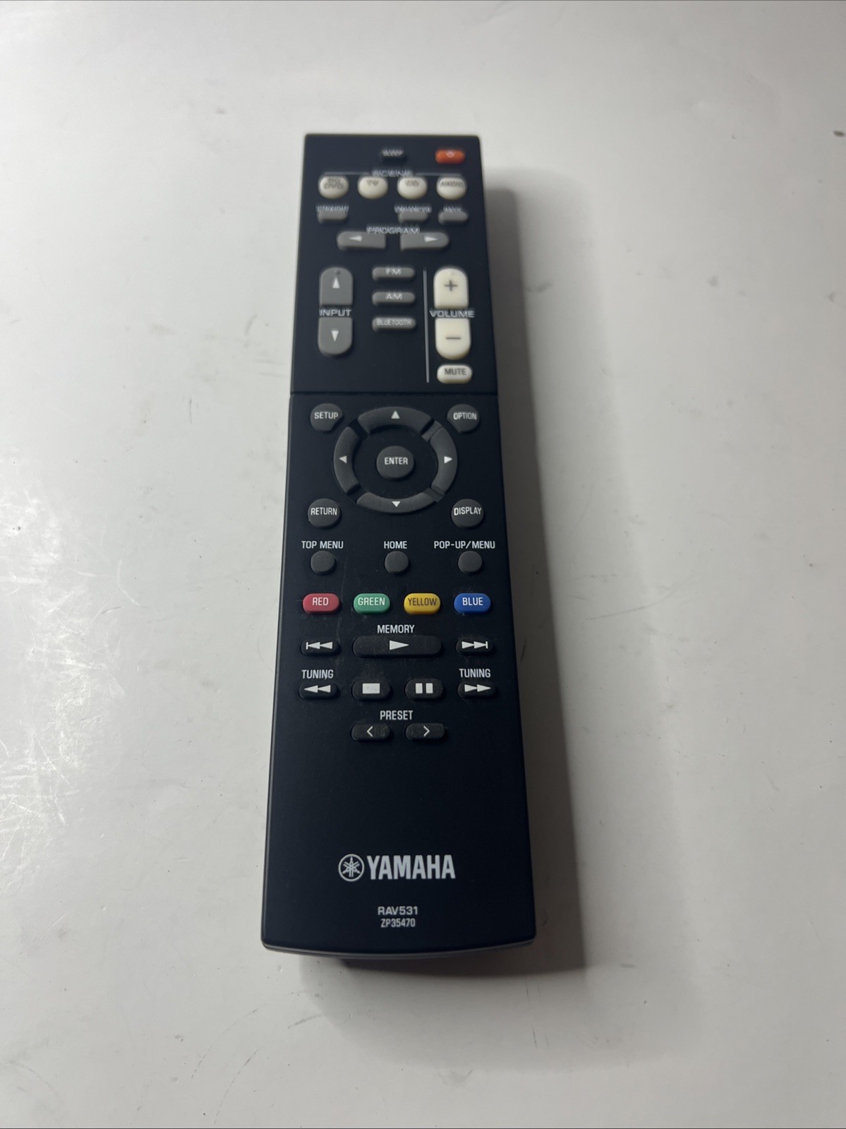 Yamaha RAV531 ZP35470 Remote  RX-V379, RX-V381, HTR-3068 Gen