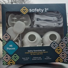Safety 1st Safety Essentials Set 46 Pieces Door Knob Covers Cabinet White