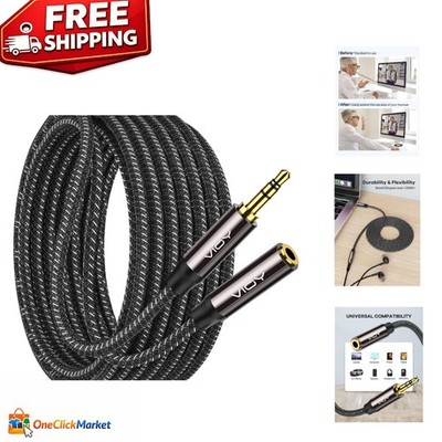 10 FT Copper Shell Headphone Extension Cable for Clear Audio Experience