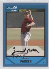 2007 Bowman Draft Prospects Blue 11/399 Jarrod Parker #BDPP58 2u8