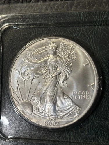 2002 1 oz Silver American Eagle (Brilliant Uncirculated)
