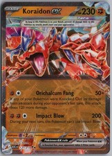 KORAIDON EX 121/217 DOUBLE RARE ASCENDED HEROES POKEMON HOLO