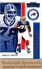 2019 Panini Contenders #LC-BS Bruce Smith Legendary Contenders Platinum