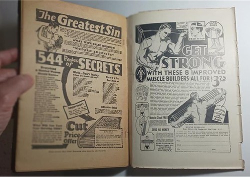 COURTROOM STORIES #1 ISSUE SEPT 1931 HERSEY PULP SCARCE BAUMHOFER COVER G/VG - Picture 10 of 10