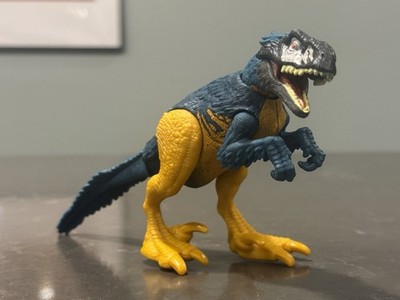 RARE Mattel Jurassic World Dino Trackers Pyroraptor  Macaw Pyroraptor  - USED