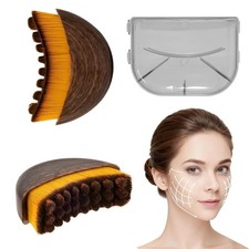 New Lymphatic Contour Face Brush, Dry Brushing Face Brush, Massager for Face,...