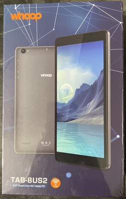 WHOOP TAB-8US2, 8'' Quade Core, 4G, Tablet PC