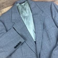 BERT PULITZER Blazer SPORT COAT Blue/GRAY Size Mens 42 Regular No Tags