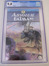 Absolute Batman 1 DC 2026 CGC 9.8 Tan Foil variant Classic Detective 27 homage