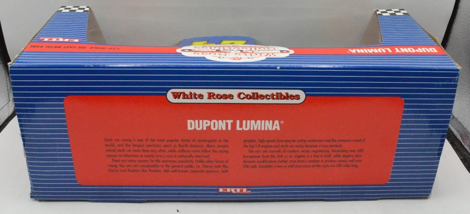 Jeff Gordon Escala 1/18 Dupont Chevy Lumina Ertl Rosa Blanca Coleccionables Banco #24 Foto 3 de 4