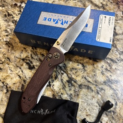 Benchmade 698-1901 Foray 20CV Limited Edition #756 Discontinued Very Rare!!