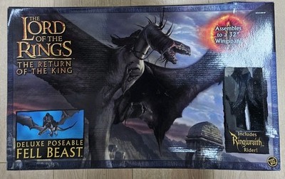 The Lord of the Rings Return King Fell Beast and Ringwraith Figure Brand New
