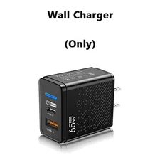 65W Super Fast Charging USB Type C Wall Charger For Samsung iPhone Android Phone