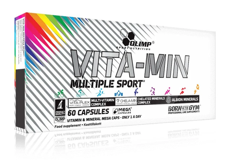 Olimp Vita-Min Multiple Sport - 60 Kapseln (17,19 EUR/100 g) - Bild 1 von 1