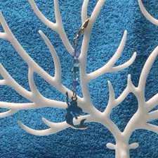 Handcrafted Zipper Pull-Purse Charm