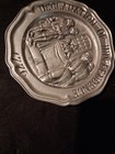 Vintage 1973 Declaration Of Independence 1776 Pewter Hanging Plate ~ Sexton USA  — photo 3